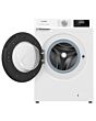 Teknix TK2W814HW 8kg Washing Machine with 1400rpm Spin - White