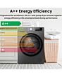 Teknix TKHP8HS 8kg Heat Pump Tumble Dryer - Titanium