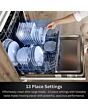 Teknix TXBD600 - White Full Size Dishwasher - 13 Place Settings - E Energy