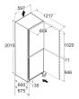 Liebherr CNd5704 Freestanding Fridge Freezer with EasyFresh and NoFrost