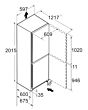 Liebherr CNd5724 Freestanding Fridge Freezer with EasyFresh and NoFrost