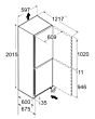 Liebherr CNsfd5724 Freestanding Fridge Freezer with EasyFresh and NoFrost
