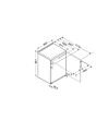 Liebherr GP1476 Low Frost Undercounter Freezer