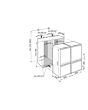 Liebherr IXCC5155 Integrated side by side Fridge Freezer with BioFresh