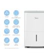 Midea MDDQ-12DEN7-QA3 12L Dehumidifier - White