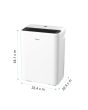 Midea MDDQ-10DEN7-QA3 10L Dehumidifier - White