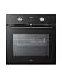 Midea Xpress Fry MBO65M90D2C-BK Multifunction Built-In Single Oven with Catalytic Liners - Black - A+ Rated