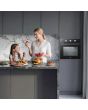 Midea Xpress MBO65M90M1-BK  Fan Built-In Single Oven - Black - A Rated