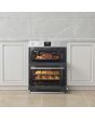 Midea MBOD50M3AD0-SS Fan Built-Under Double Oven - Stainless Steel - AA Rated