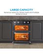Midea MBOD50M3AD0-SS Fan Built-Under Double Oven - Stainless Steel - AA Rated