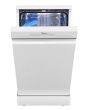 Midea MDWEF1034C(W)-WG-UK 10 Place Setting Freestanding Slimline 45cm Dishwasher - White