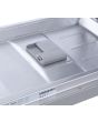 Midea MDWEF1034C(S)-WG-UK 10 Place Setting Freestanding Slimline 45cm Dishwasher - Silver