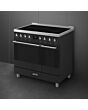 Smeg C92IPMB2 90cm Induction Range Cooker - Matte Black