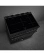Smeg C92IPN2 90cm Classic Pyrolytic Induction Range Cooker - Matt Black