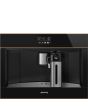 Smeg CMS4604NR 45cm Integrated Coffee Machine, Copper