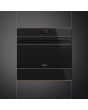 Smeg CPRT615NR 15cm Height Dolce Stil Novo Warming Drawer, Black Glass