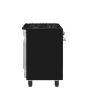 Smeg CX61GMBL 60Cm Concet Dual Fuel Cooker - Black