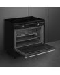 Smeg CX91IMBL 90cm Classic Single Cavity Induction Range Cooker - Black