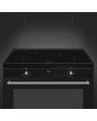 Smeg CX91IMBL 90cm Classic Single Cavity Induction Range Cooker - Black