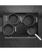 Smeg CX91IMBL 90cm Classic Single Cavity Induction Range Cooker - Black