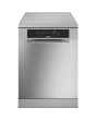 Smeg DF345CQSX 60cm Freestanding Dishwasher with 14 Place Settings, Stainless Steel