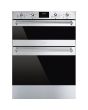 Smeg DUSF6300X Classic Under Counter Double Oven, Stainless Steel