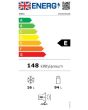 Smeg UKU8C082DE Built-Under Fridge with Ice Box, White