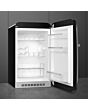 Smeg FAB10HRBL6 Retro Mini Fridge with Ice Box Right Hand Hinge - Black