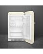 Smeg FAB10HRCR5 Retro Mini Fridge with Ice Box Right Hand Hinge - Cream