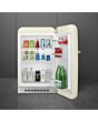 Smeg FAB10HRCR6 Retro Mini Fridge with Ice Box Right Hand Hinge - Cream
