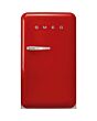 Smeg FAB10HRRD5 Retro Mini Fridge with Ice Box Right Hand Hinge - Red