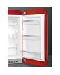 Smeg FAB10HRRD6 Retro Mini Fridge with Ice Box Right Hand Hinge - Red