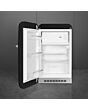 Smeg FAB10LBL6 Retro Mini Fridge Left Hand Hinge - Black