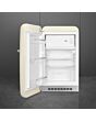 Smeg FAB10LCR6 Retro Mini Fridge Left Hand Hinge - Cream