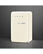 Smeg FAB10LCR6 Retro Mini Fridge Left Hand Hinge - Cream