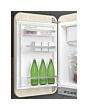 Smeg FAB10LCR6 Retro Mini Fridge Left Hand Hinge - Cream