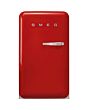 Smeg FAB10LRD6 Retro Mini Fridge Left Hand Hinge - Red