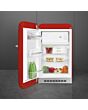 Smeg FAB10LRD6 Retro Mini Fridge Left Hand Hinge - Red