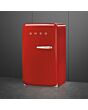 Smeg FAB10LRD6 Retro Mini Fridge Left Hand Hinge - Red