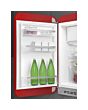 Smeg FAB10LRD6 Retro Mini Fridge Left Hand Hinge - Red
