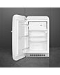 Smeg FAB10LWH6 Retro Mini Fridge Left Hand Hinge - White