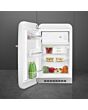 Smeg FAB10LWH6 Retro Mini Fridge Left Hand Hinge - White