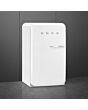 Smeg FAB10LWH6 Retro Mini Fridge Left Hand Hinge - White
