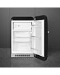 Smeg FAB10RBL6 Retro Mini Fridge Right Hand Hinge - Black