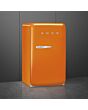 Smeg FAB10ROR6 Retro Mini Fridge Right Hand Hinge - Orange