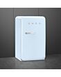 Smeg FAB10RPB6 Retro Mini Fridge Right Hand Hinge - Pastel Blue