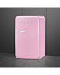 Smeg FAB10RPK6 Retro Mini Fridge Right Hand Hinge - Pink