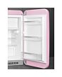 Smeg FAB10RPK6 Retro Mini Fridge Right Hand Hinge - Pink