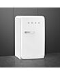 Smeg FAB10RWH6 Retro Mini Fridge Right Hand Hinge - White