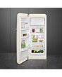 Smeg FAB28LCR6UK Retro Fridge Freezer Left Hand Hinge - Cream